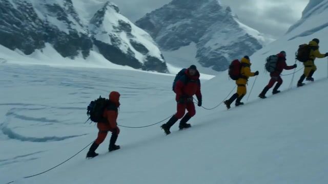 Glacier Avalanche Disaster Sequence
